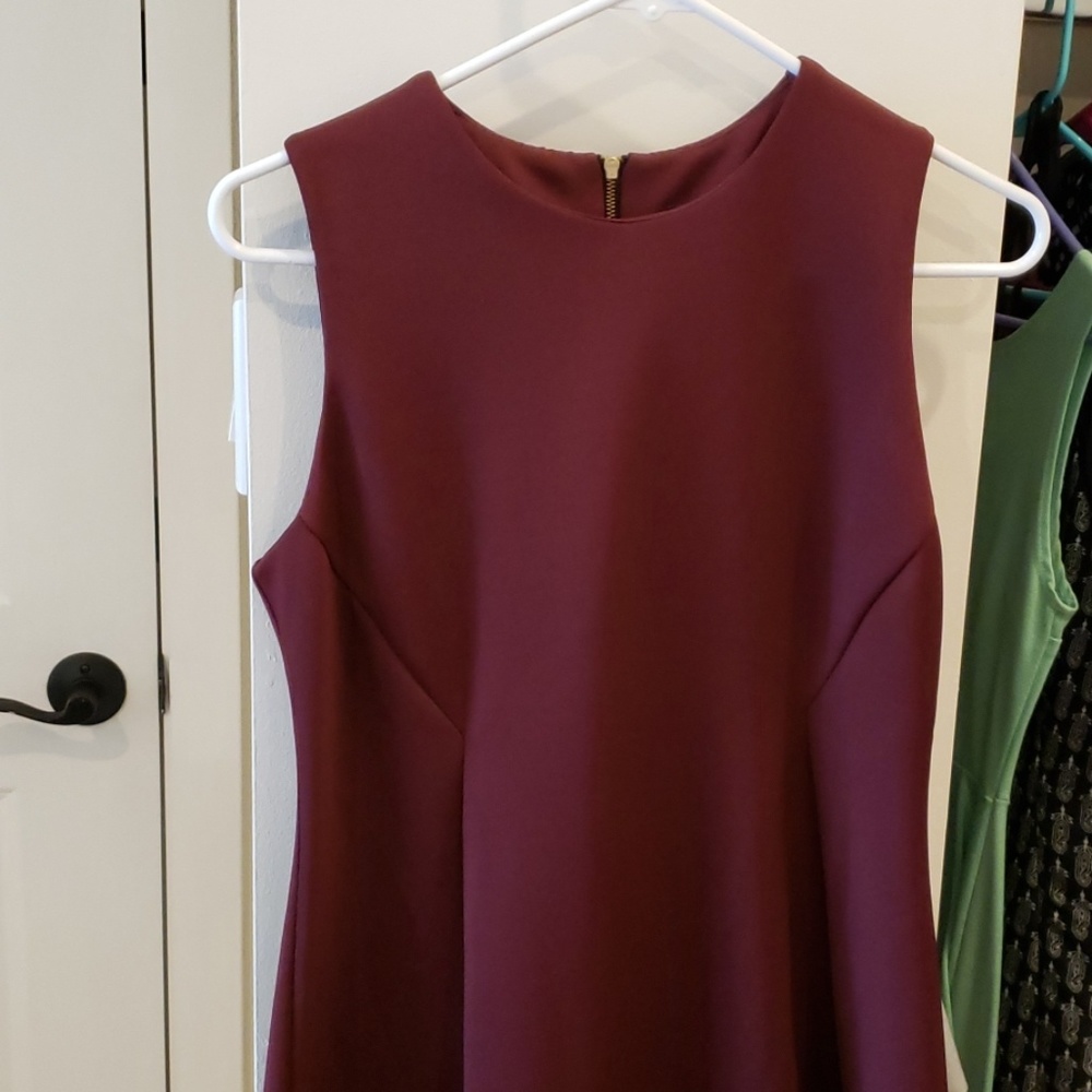 Burgundy Dress